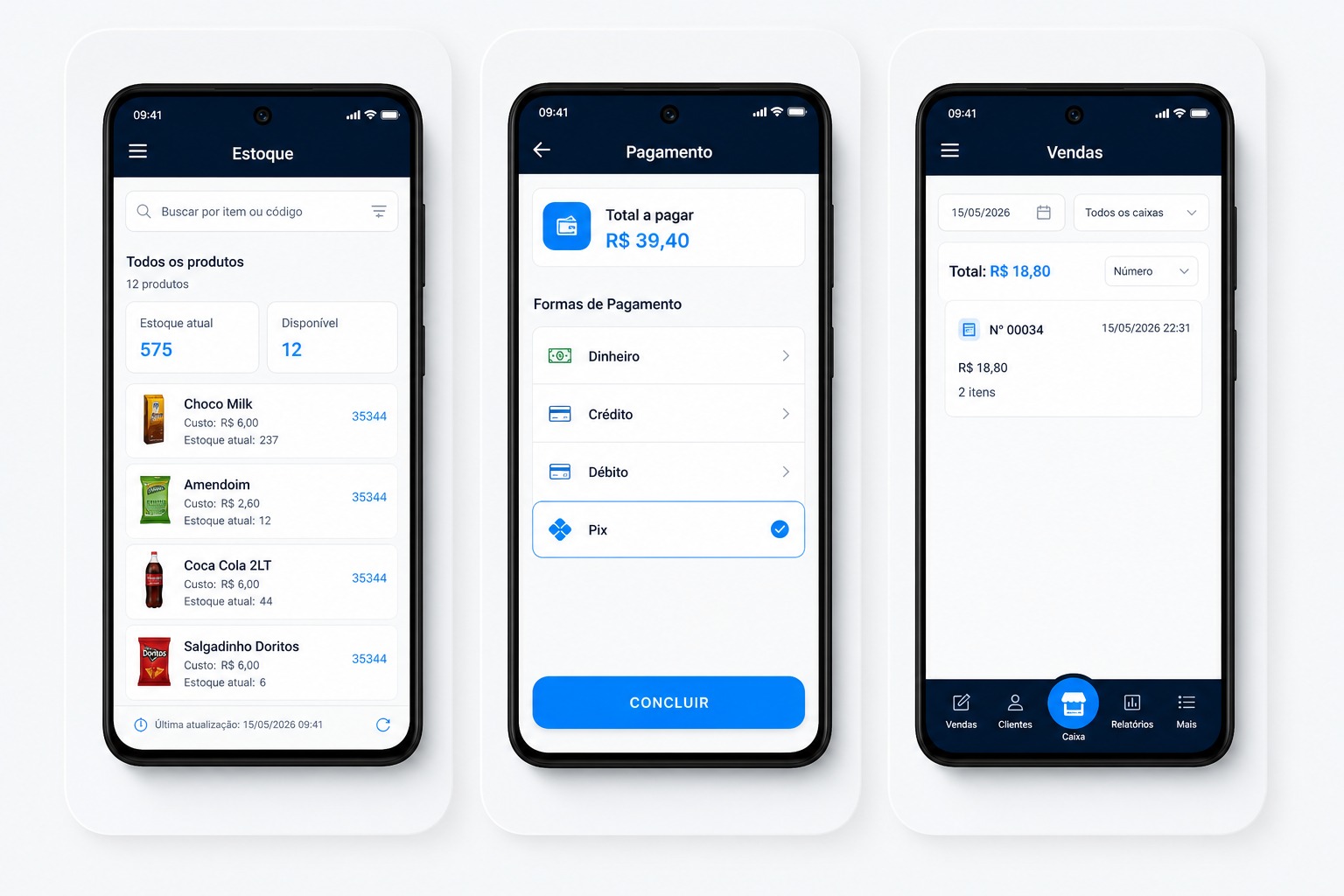Orion Mobile - App de vendas móveis